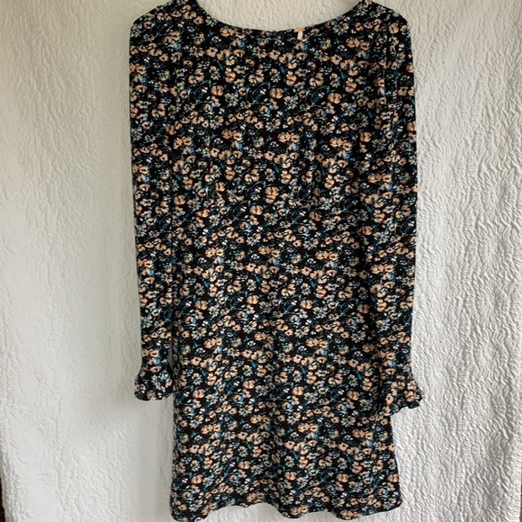 Free People Say Hello Long Sleeve Mini Dress - Picture 5 of 9